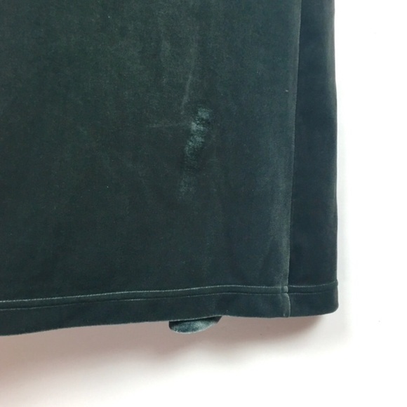 CAROLE LITTLE Long Dress Crushed Velvet Lace Stretchy Piccadilly Gown Size 12 - Picture 8 of 9